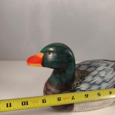 Painted Duck Decoy (#11)