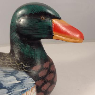 Painted Duck Decoy (#11)