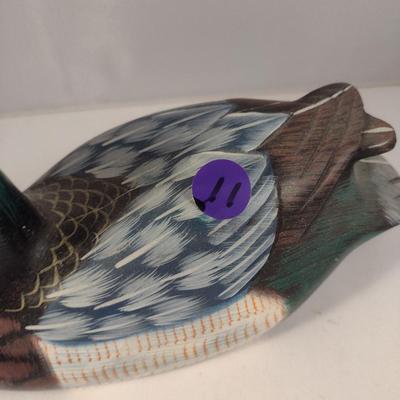 Painted Duck Decoy (#11)