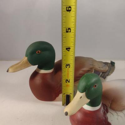Pair of Mallard Duck Figurines by Andrea (#13)