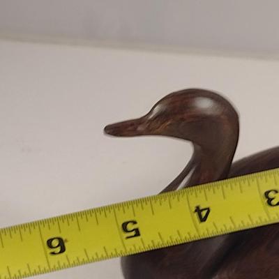 Carved Wooden Duck (#14)