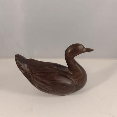 Carved Wooden Duck (#14)