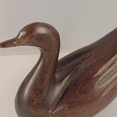 Carved Wooden Duck (#14)