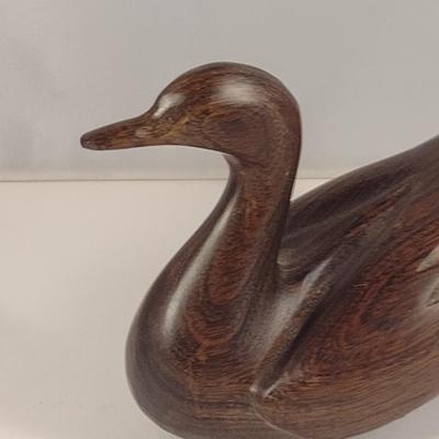 Carved Wooden Duck (#14)