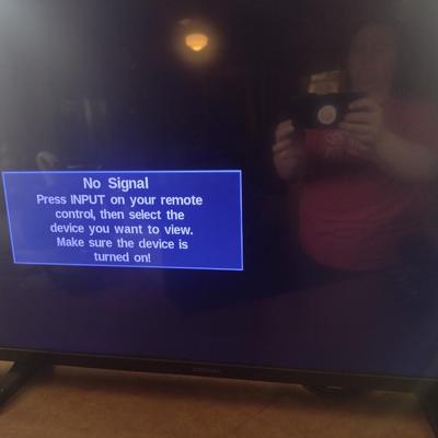 Insignia 38" Television with Remote Control