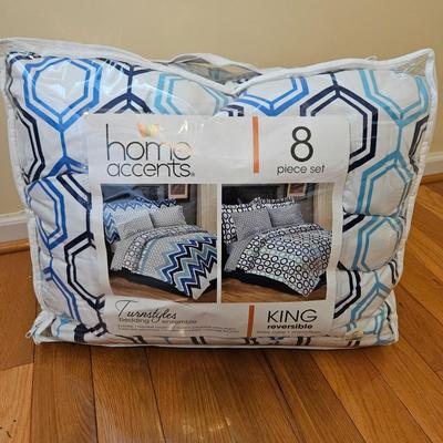 Lenox and Home Accents King Size Bedding (GB-DW)