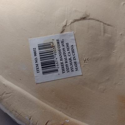 Large Painted Ceramic Swan