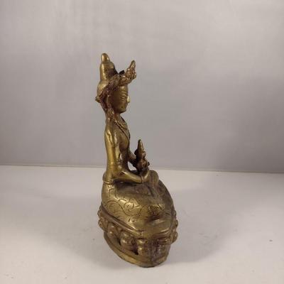 Metal Buddha Figurine