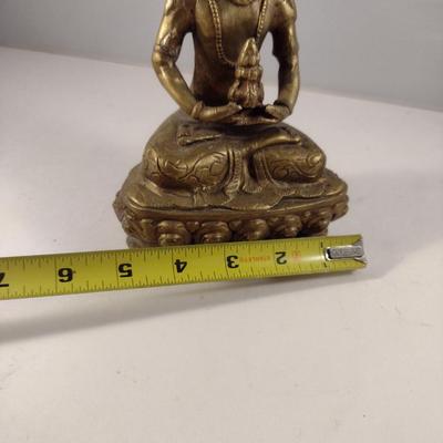 Metal Buddha Figurine