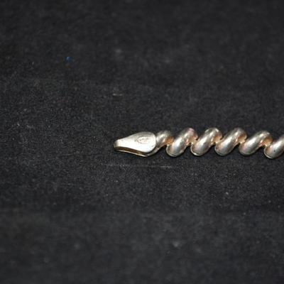 925 Sterling San Marco Bracelet 7" - 6.7g