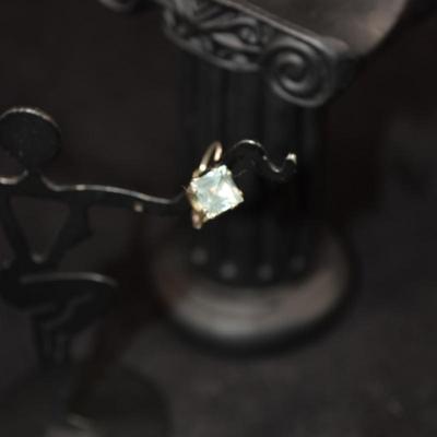 925 Sterling Earrings with Pale Blue Spinel's 1.9g