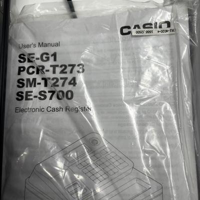 1294 Casio Electronic Cash Register Model SE-S700