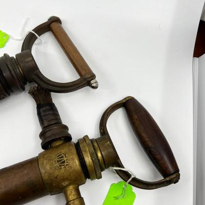 1297 Vintage Nautical Brass Boat Bilge Hand Pumps