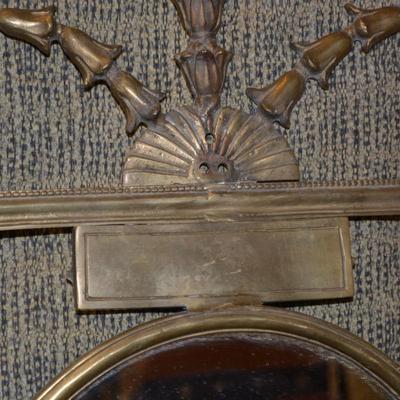 Antique Victorian Regency Gilt Mirror AS IS 33.5"x24.25"