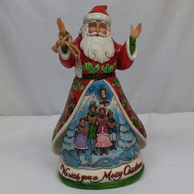 Jim Shore "We Wish You A Merry Christmas" Figurine