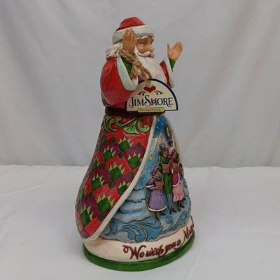 Jim Shore "We Wish You A Merry Christmas" Figurine