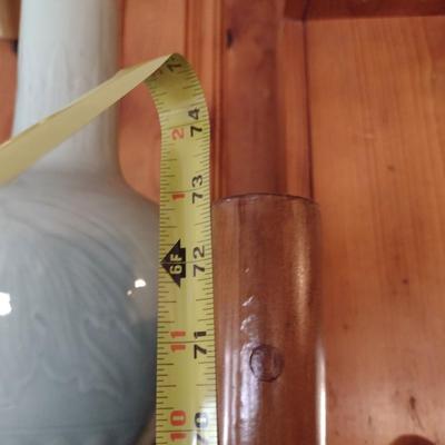 Bamboo and Wooden Bookshelf (No Contents)