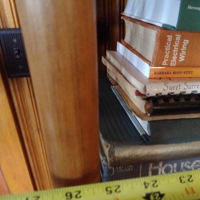 Bamboo and Wooden Bookshelf (No Contents)