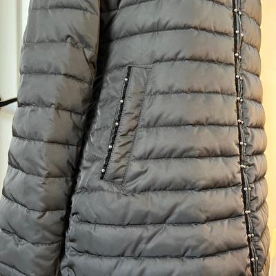Emporio Armani Quilted Puffer Parka Jacket Sz 6