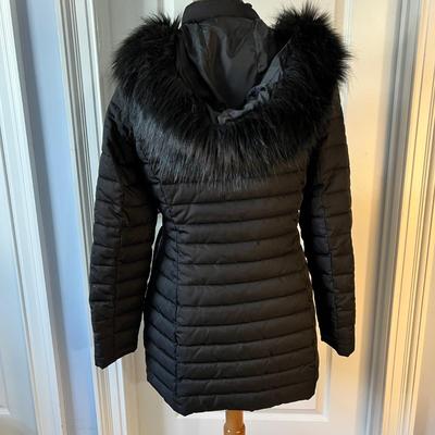 Emporio Armani Quilted Puffer Parka Jacket Sz 6