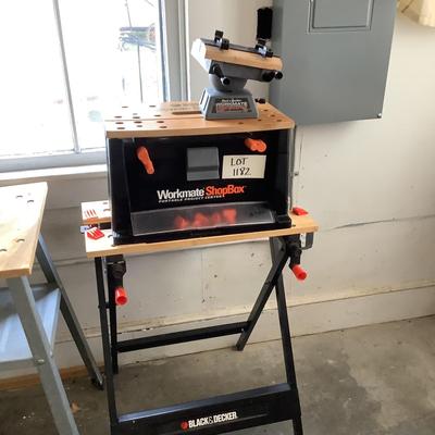 W 1182 Black & Decker Portable Project Center With Shop Box