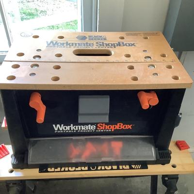 W 1182 Black & Decker Portable Project Center With Shop Box