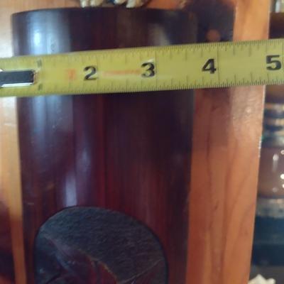 Carved Bamboo Wall Art