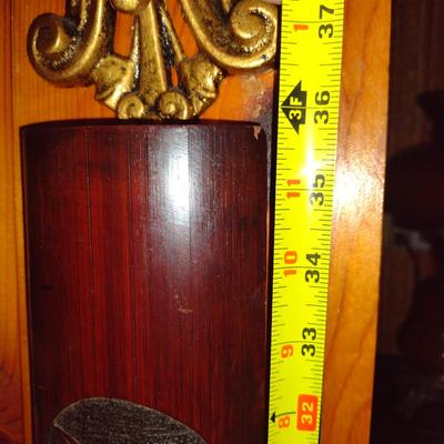 Carved Bamboo Wall Art