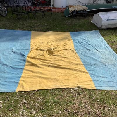 N740 Very Large Vintage Signal Flag