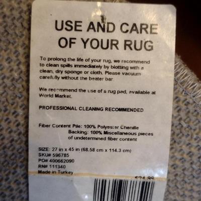 Small World Market Polyester Area Rug