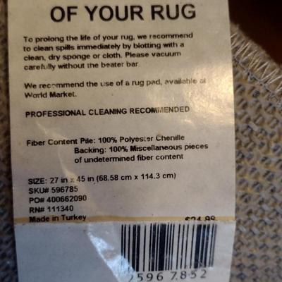 Small World Market Polyester Area Rug