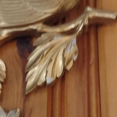 Pair of Bird on Branch Theme Plastic Wall Decor