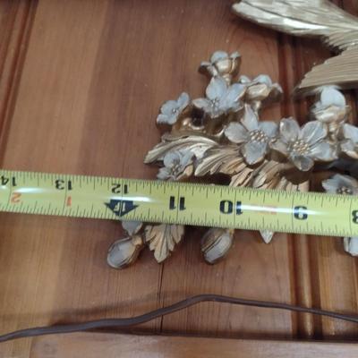 Pair of Bird on Branch Theme Plastic Wall Decor