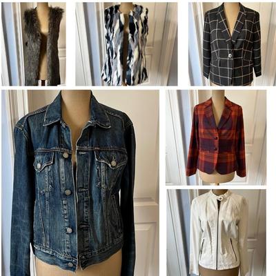 Women's Jacket Blazer Vest Lot of 6 Sz SM