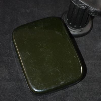 Mother of Pearl Inlay Eastern European Trinket Box 4"x3"x1"