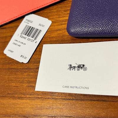 2 Designer Leather Wristlets - Kate Spade, Coach