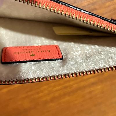 2 Designer Leather Wristlets - Kate Spade, Coach