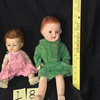 Two Old Dolls