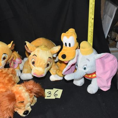 Disney Plush Lot