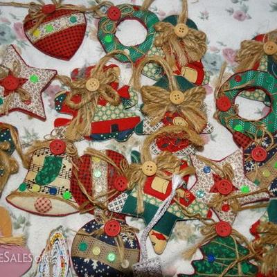 Quilted Christmas Ornaments