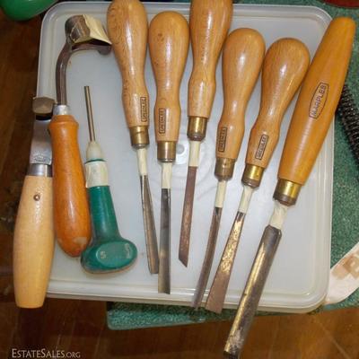 Greenlee and other chisels