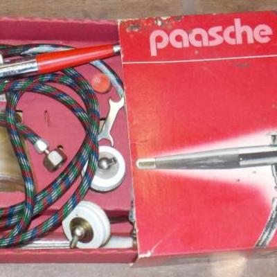 Vintage in box Paasche air brush kit