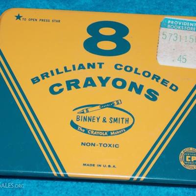 Vintage Crayola Tin