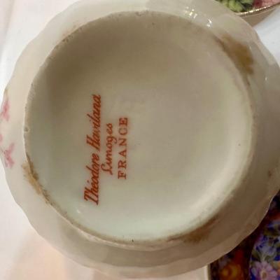Lot of Tiny Porcelain Tea Cups