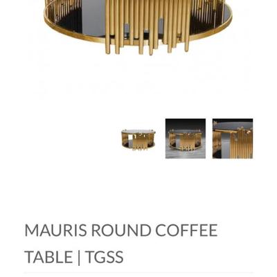 Mauris Round Coffee Table Lot