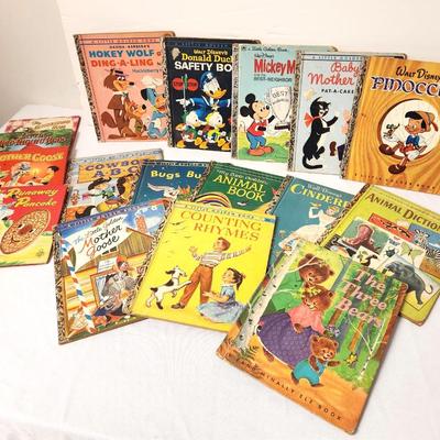Lot #7 Lot of 15 1950's/60's Childrens books