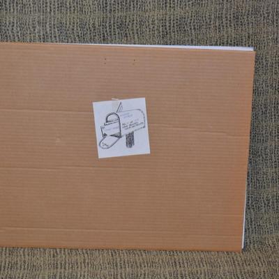 New Signed Print with Matting Lynne Orrach 14/100