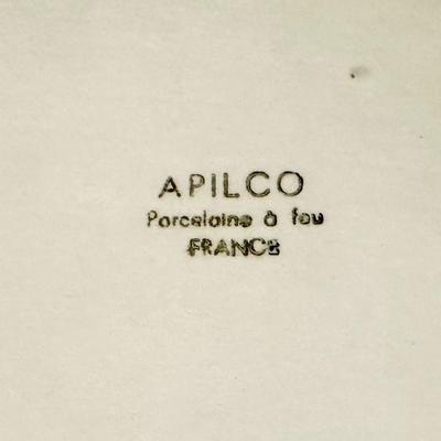 Vintage French Apilco Platters
