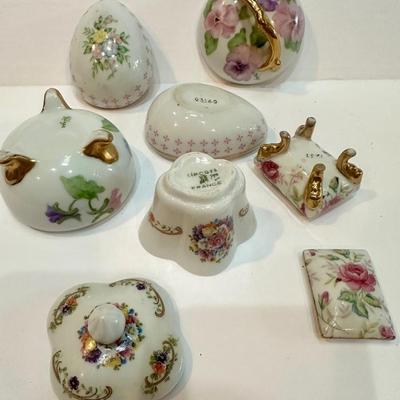 Lot of Vintage Trinket Boxes