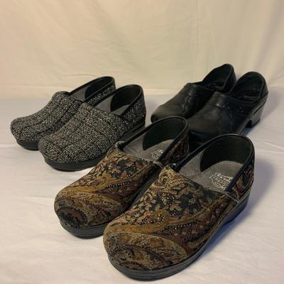 Three Pairs of Danskos, Size 38 (PC-HS)